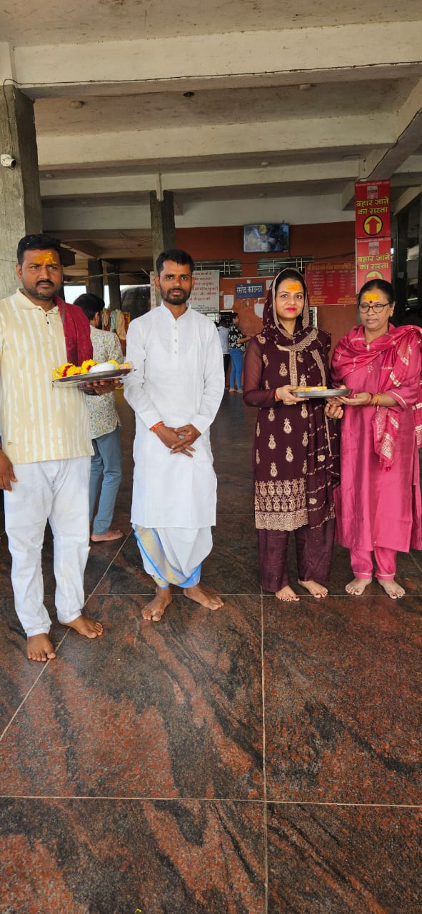 Family prayer ceremony